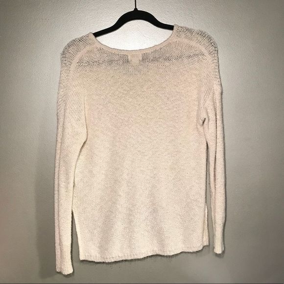 WHITE COMFY SWEATER - Picture 2 of 3